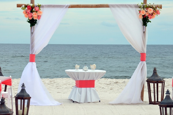 Alabama Beach Wedding venue