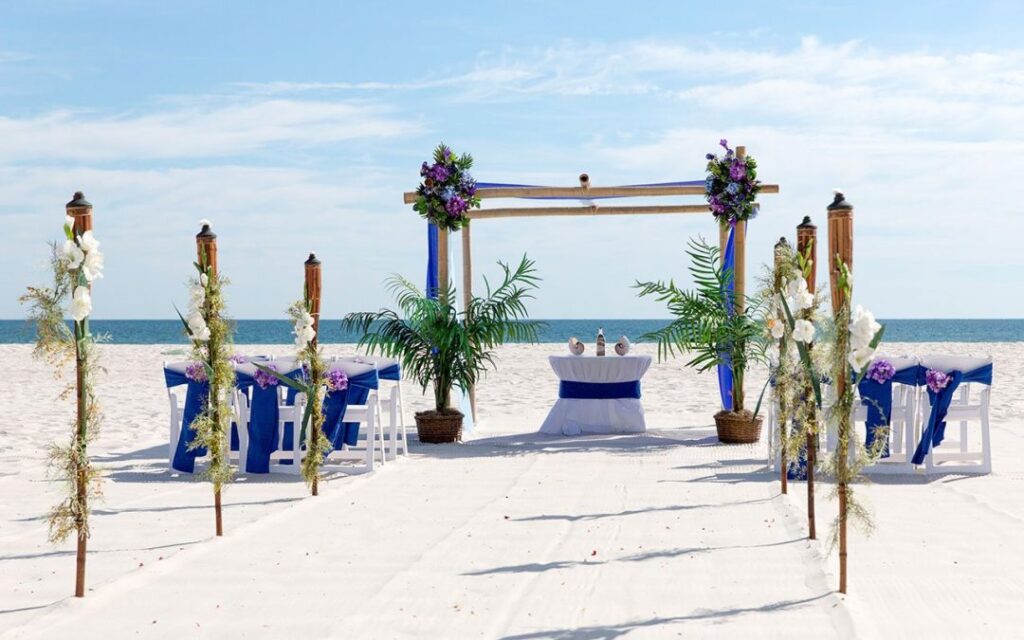 gulf shores beach wedding packages