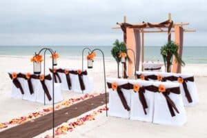 By Color Alabama Beach Wedding venue By Color Big Day Weddings Chocolate and Orange 7 Big Day Weddings