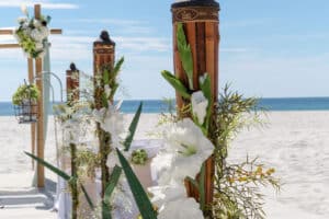 Decor Alabama Beach Wedding and Reception Planner Big Day Weddings Decor Tiki Torch 1 Big Day Weddings