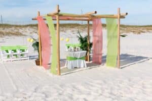 By Color Alabama Beach Wedding venue By Color Big Day Weddings Lime Green 2 Big Day Weddings