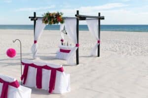 By Color Alabama Beach Wedding venue By Color Big Day Weddings Magenta 4 Big Day Weddings