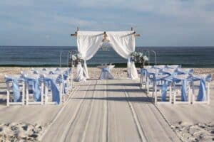 By Color Alabama Beach Wedding venue By Color Big Day Weddings Princess Package Light Blue 1 Big Day Weddings