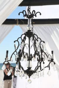 Decor Alabama Beach Wedding venue Decor Black Chandelier Beach Weddings Big Day Weddings Big Day Weddings