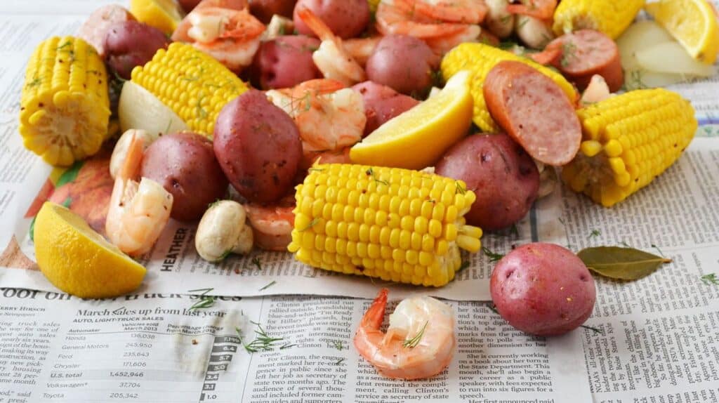 Receptions Reception LowCountryBoil Big Day Weddings