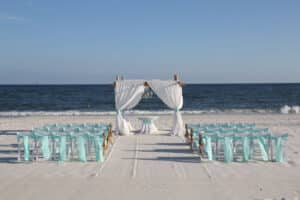 By Color Alabama Beach Wedding venue By Color Princess Mint Starfish 1 Big Day Weddings