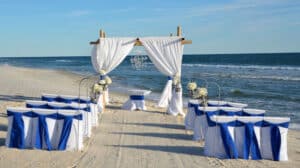 By Color Alabama Beach Wedding venue By Color Princess Royal Blue 1 Big Day Weddings