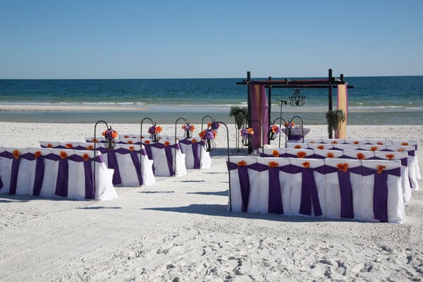 Sand Dollar Beach Wedding Package Sand Dollar Sand Dollar Purple Big Day Weddings